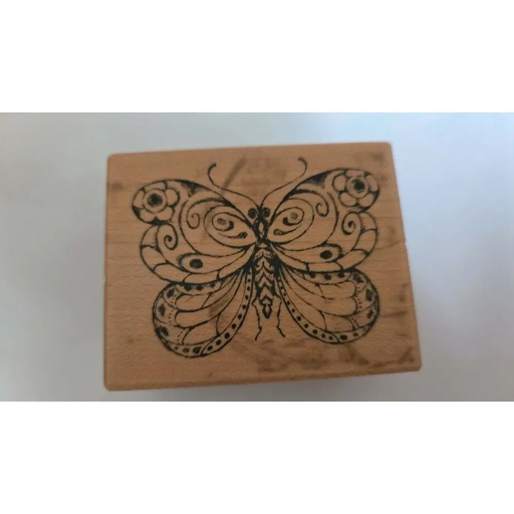 Delicate Butterfly Rubber Stamp PSX D-2868 New 1999